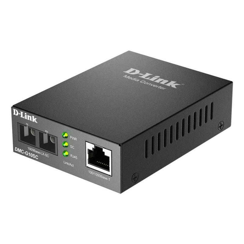 Convertidor de medios monomodo d - link dmc - g10sc