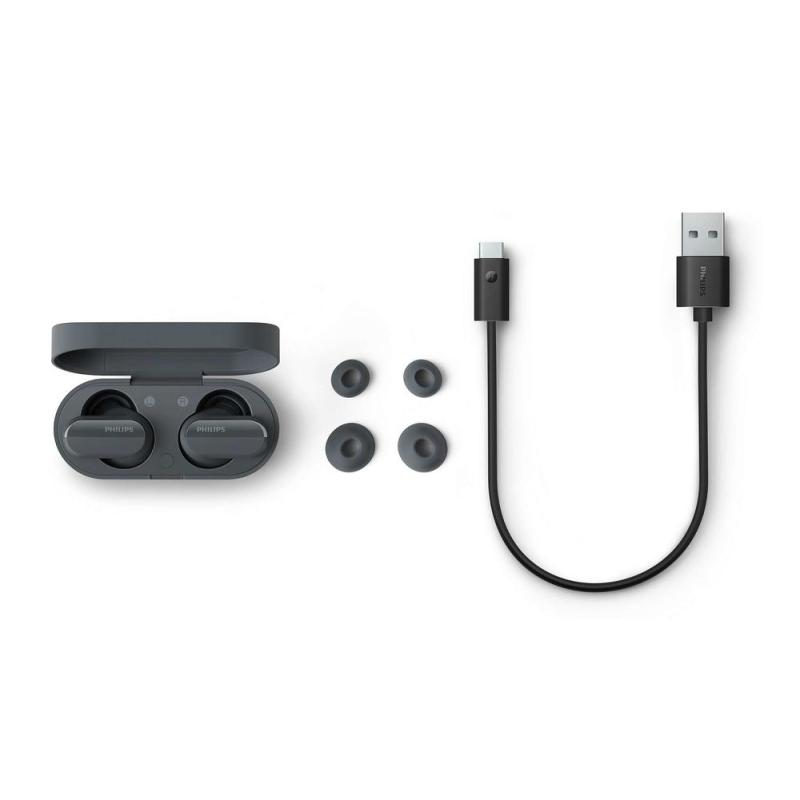 Auriculares philips tat3508bk - 00 bluetooth negro
