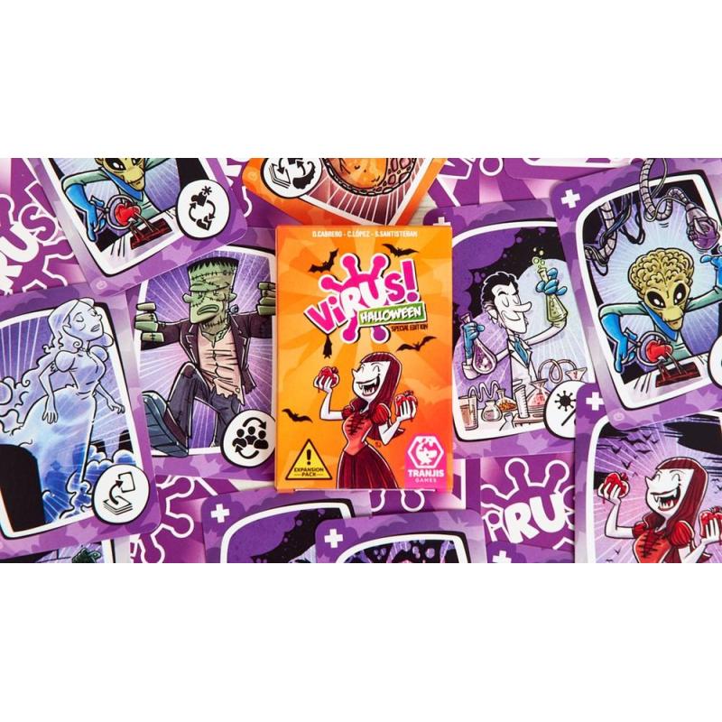Expansión juego de mesa virus - halloween