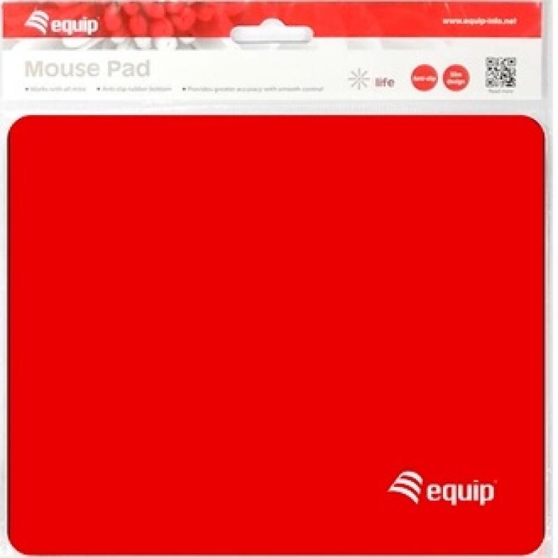 Alfombrilla mouse pad equip life color rojo