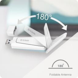 Adaptador wifi 6 usb 3.0 d - link ax1800