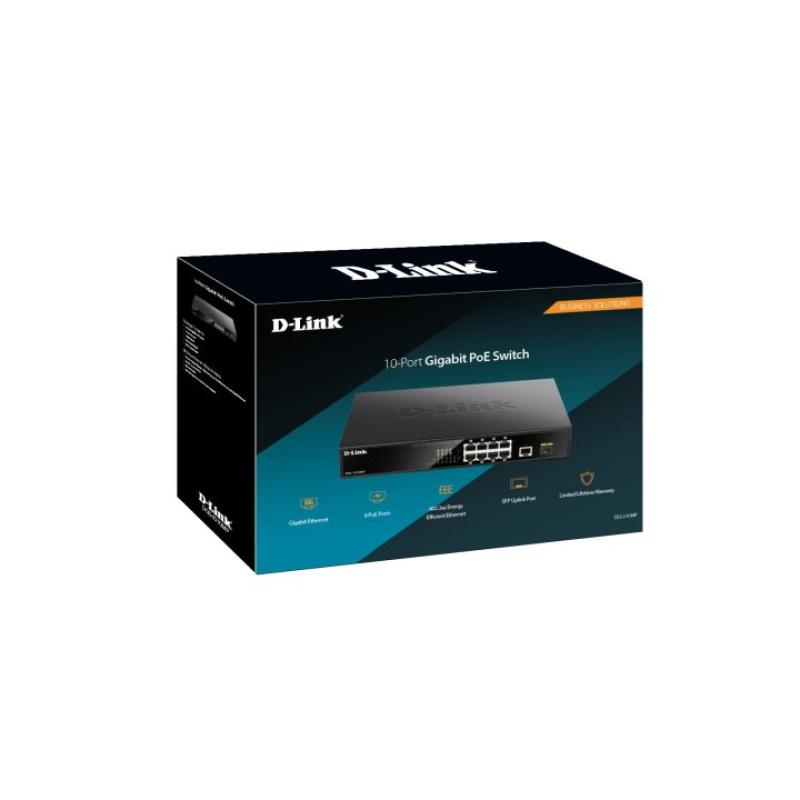 Switch d - link dgs - 1010mp - e 10 puertos