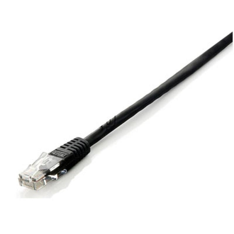 Latiguillo u - utp equip categoria 5e 0.5m color negro