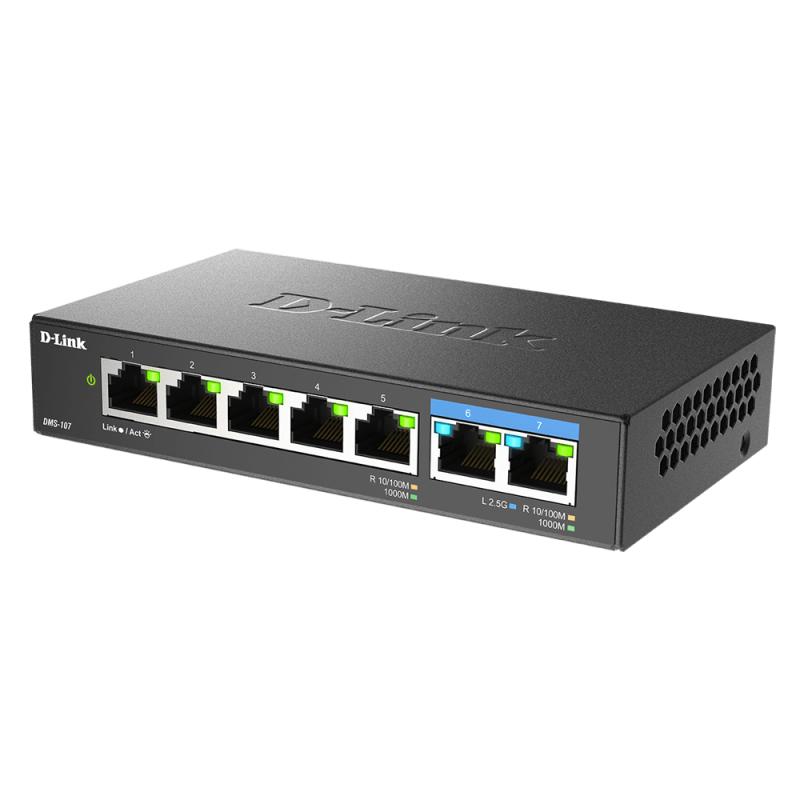 Switch d - link dms - 107 7 puertos