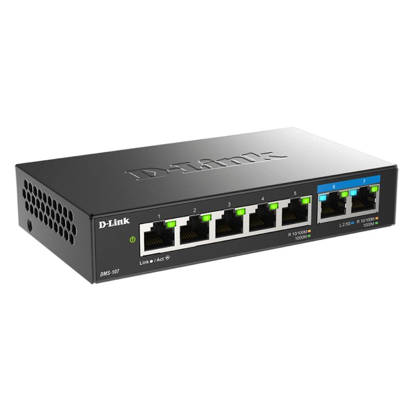 Switch d - link dms - 107 7 puertos