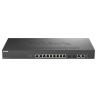Switch gestionable d - link dms - 1250 - 12tp 8x multigigabit 2.5g poe+ 2 x 10g + 2 x 10g sfp+ 240w