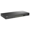 Switch gestionable d - link dms - 1250 - 12tp 8x multigigabit 2.5g poe+ 2 x 10g + 2 x 10g sfp+ 240w