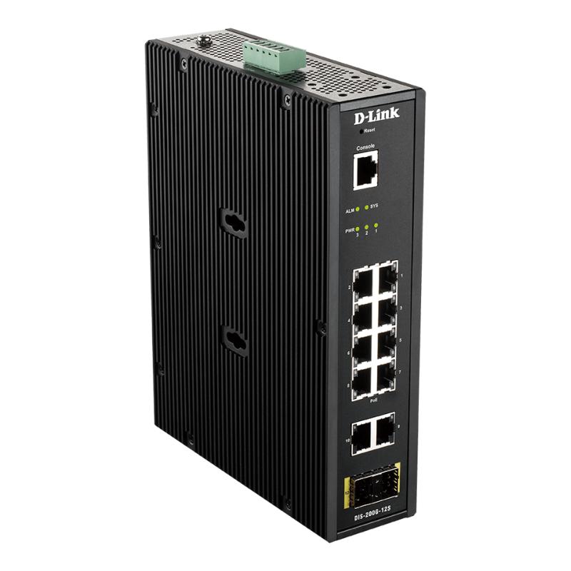 Switch industrial d - link dis - 200g - 12s 12 puertos