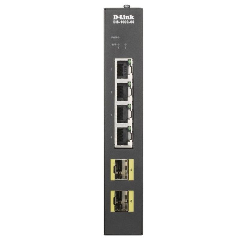 Switch industrial d - link dis - 100g - 6s 6 puertos