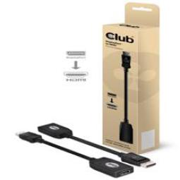 Adaptador club 3d displayport 1.2 macho a hdmi 1.3 hembra adaptador pasivo