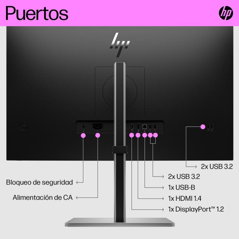 Monitor hp e27q g5 27 pulgadas qhd 75hz