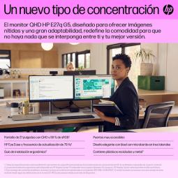 Monitor hp e27q g5 27 pulgadas qhd 75hz