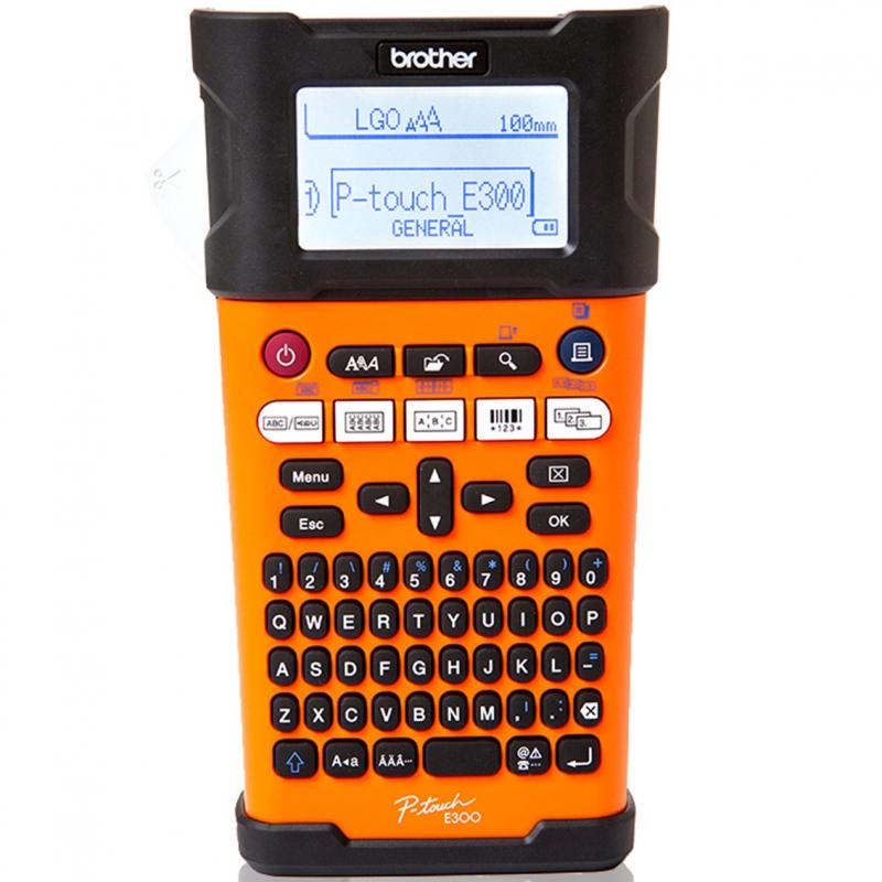 Rotuladora brother pte300vp lcd -  5 lineas -  teclado qwerty - Imagen 1