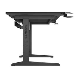 Mesa gaming genesis holm modular 140 rgb negro 140x75 cm
