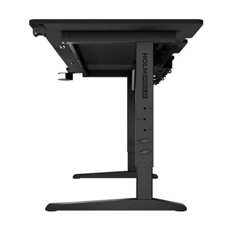 Mesa gaming genesis holm modular 160 rgb negro 160x75 cm