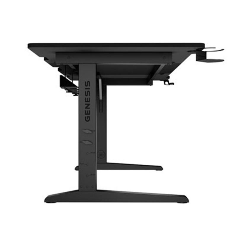 Mesa gaming genesis holm modular 160 rgb negro 160x75 cm