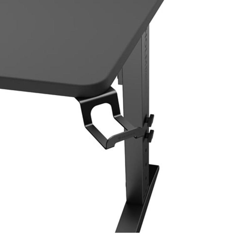 Mesa gaming genesis holm modular 160 rgb negro 160x75 cm