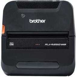 Impresora de etiquetas y tickets portatil brother rj4250wb 64mb flash ram -  256mb ram -  usb - b -  wifi -  bluetooth - Imagen 