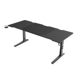 Mesa gaming genesis holm modular 180 rgb negro 180x75 cm