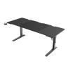 Mesa gaming genesis holm modular 180 rgb negro 180x75 cm