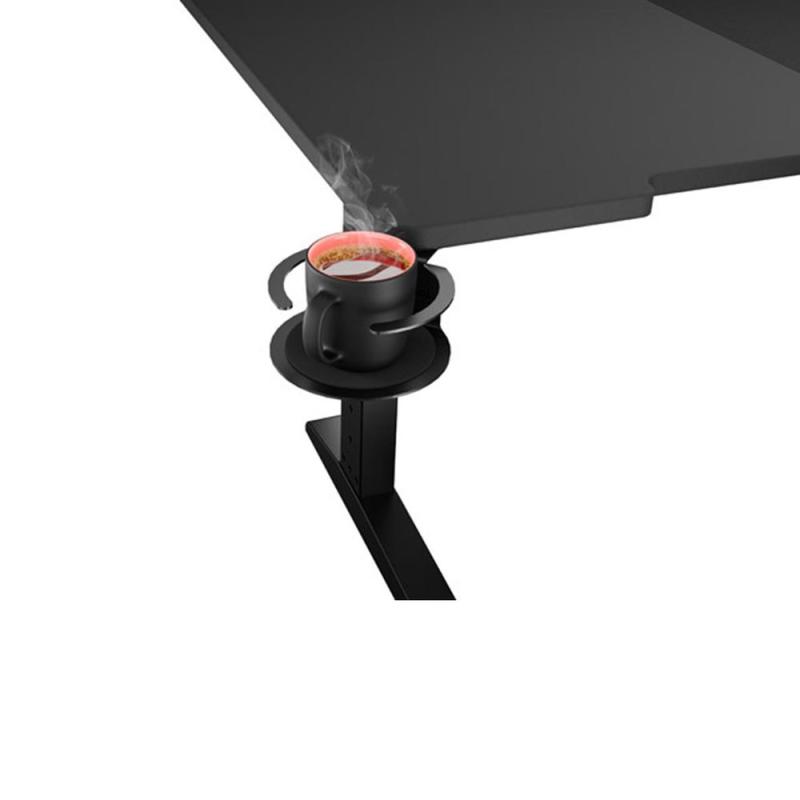 Mesa gaming genesis holm modular 180 rgb negro 180x75 cm