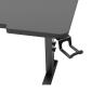 Mesa gaming genesis holm modular 180 rgb negro 180x75 cm