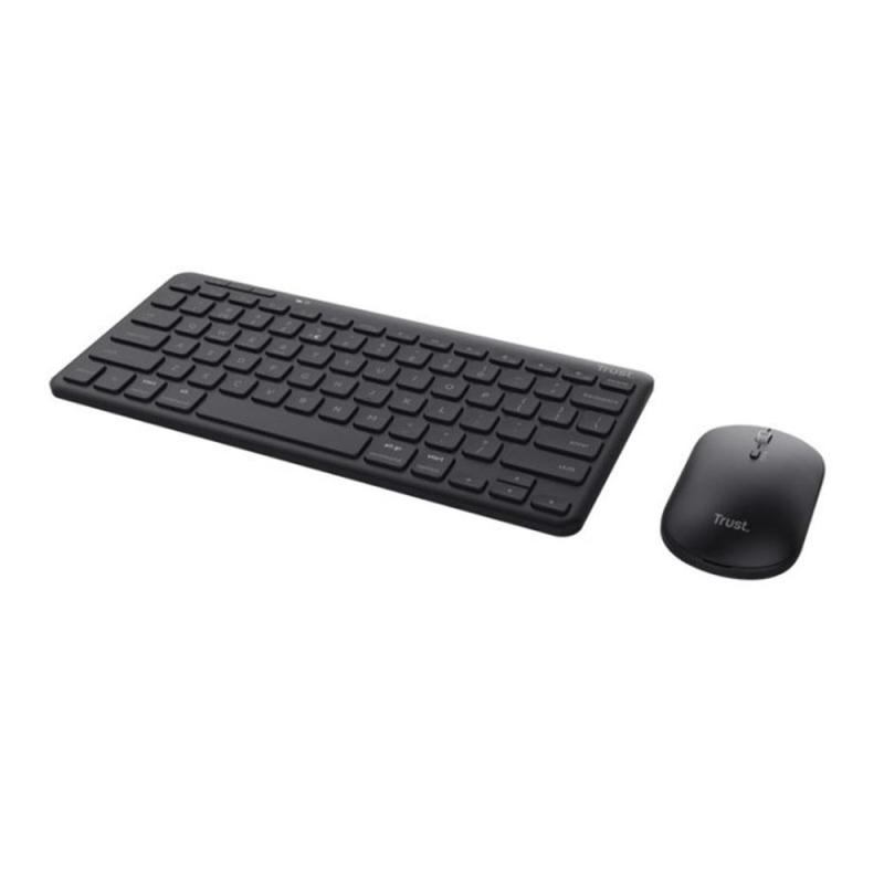 Teclado + raton trust lyra inalambrico multidispositivo