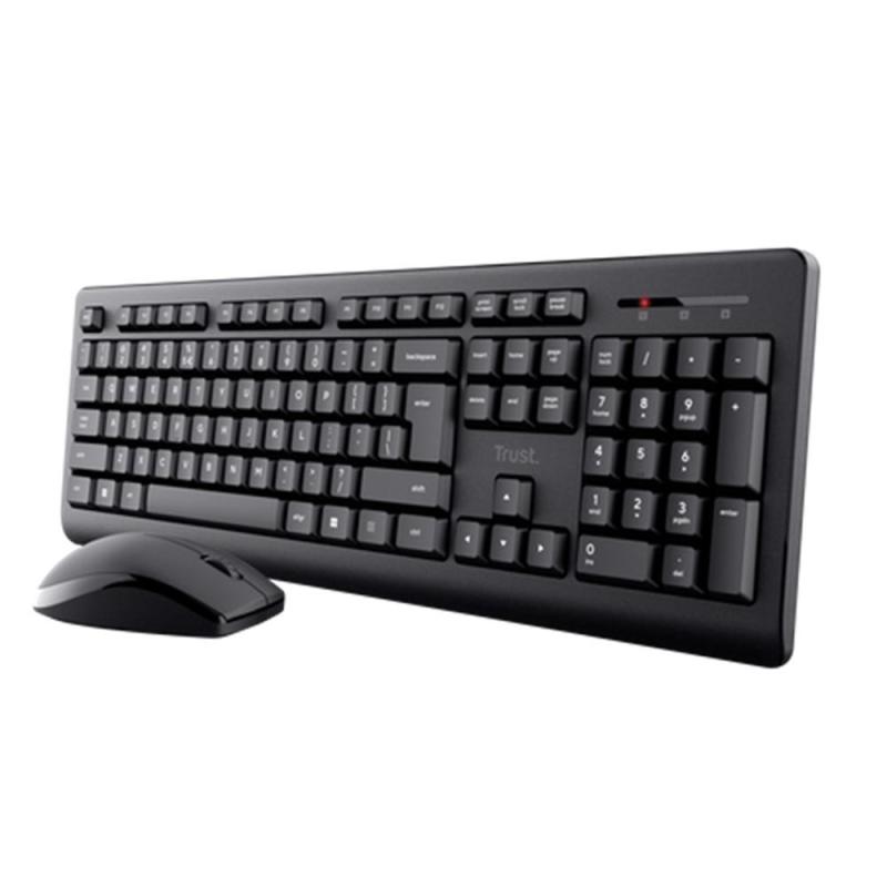 Teclado + raton trust primo inalambrico