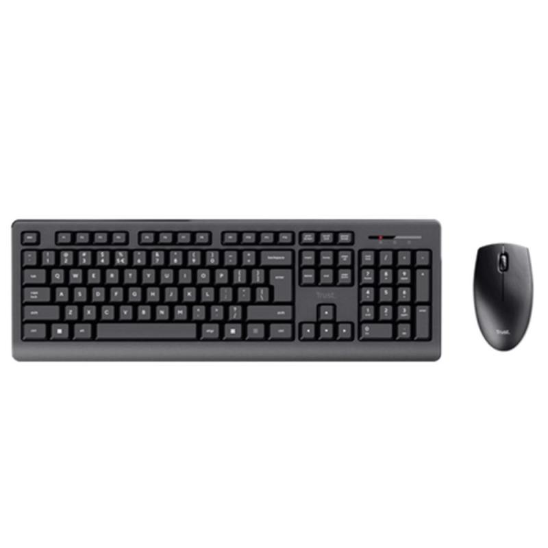 Teclado + raton trust primo inalambrico