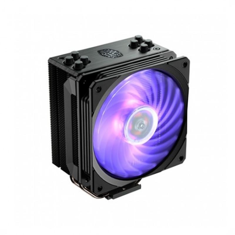 Ventilador disipador cooler master hyper 212 rgb black edition multisocket - Imagen 1