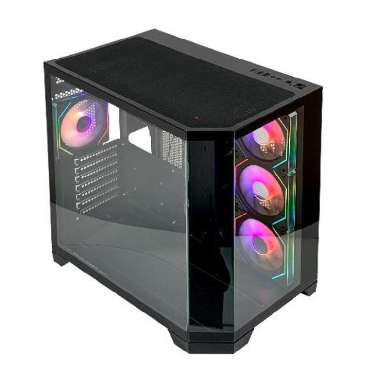 Caja ordenador gaming l - link nova rgb atx usb 3.0 sin fuente