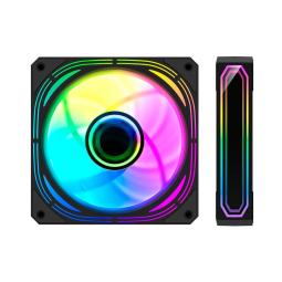 Kit de 4 ventiladores coolbox infinity pro argb 120mm