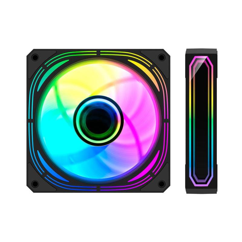Kit de 4 ventiladores coolbox infinity pro argb 120mm