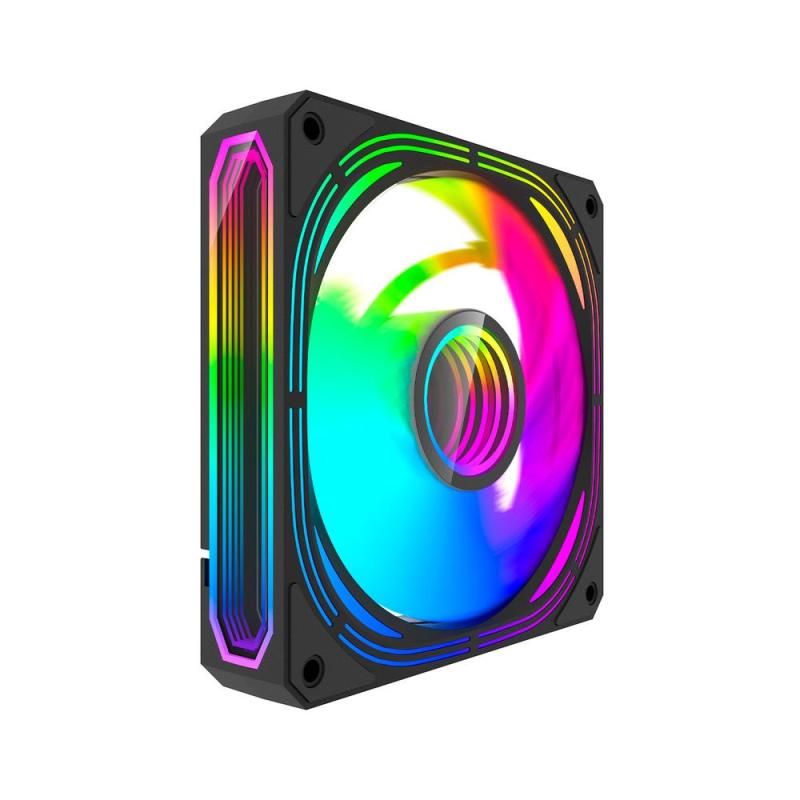 Kit de 4 ventiladores coolbox infinity pro argb 120mm