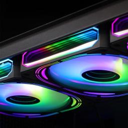Kit de 4 ventiladores coolbox infinity pro argb 120mm