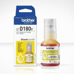 Botella tinta brother btd180y amarilla 5000 paginas