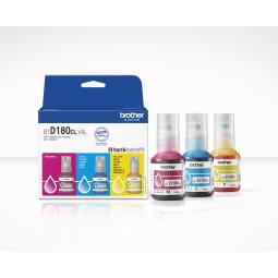 Multipack botella tinta brother btd180clval rgb