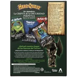 Expansion juego de mesa heroquest la cripta de la oscuridad perpetua