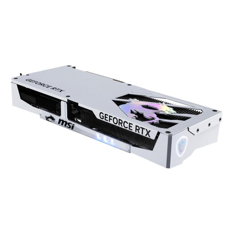 Tarjeta grafica msi rtx 5070 12gb gaming trio oc white
