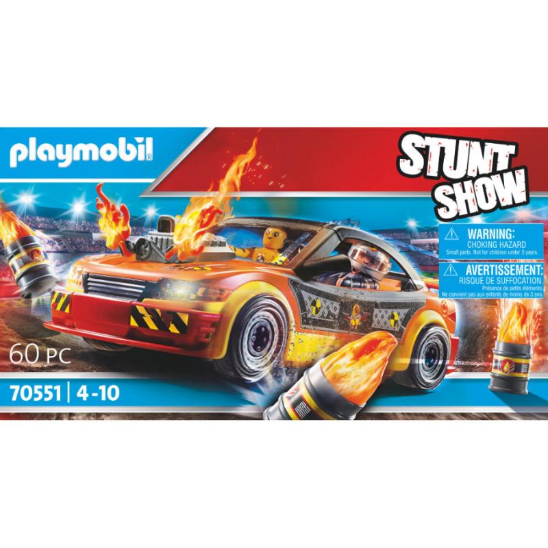 Playmobil stuntshow crash car - Imagen 1