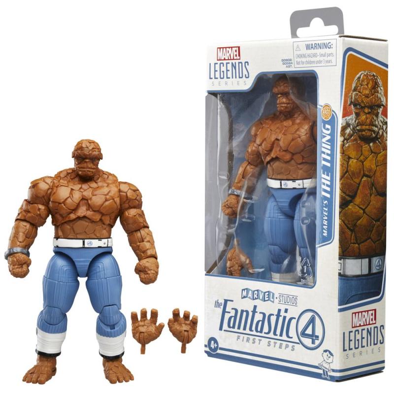 Figura hasbro marvel legends series los 4 fantasticos: primeros pasos la cosa