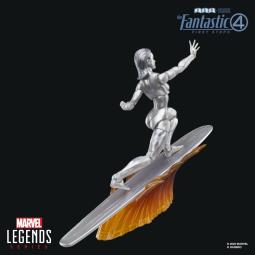 Figura hasbro marvel legends series los 4 fantasticos: primeros pasos silver surfer