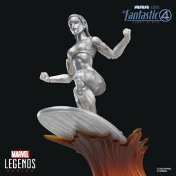 Figura hasbro marvel legends series los 4 fantasticos: primeros pasos silver surfer
