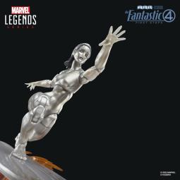 Figura hasbro marvel legends series los 4 fantasticos: primeros pasos silver surfer