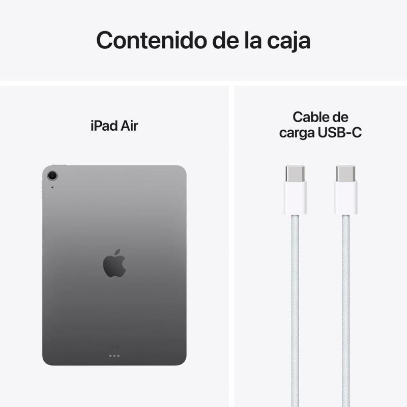 Apple ipad air 8gb 512gb wifi space grey 11 pulgadas - ips - 12mpx
