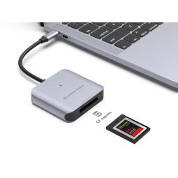Lecto de tarjetas usb tipo c conceptronic bian08g