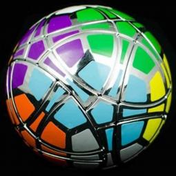 Bola de rubik calvin's megaminx traiphum ball plata - Imagen 1