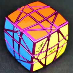 Cubo de rubik calvin's hexaminx rosa - Imagen 1