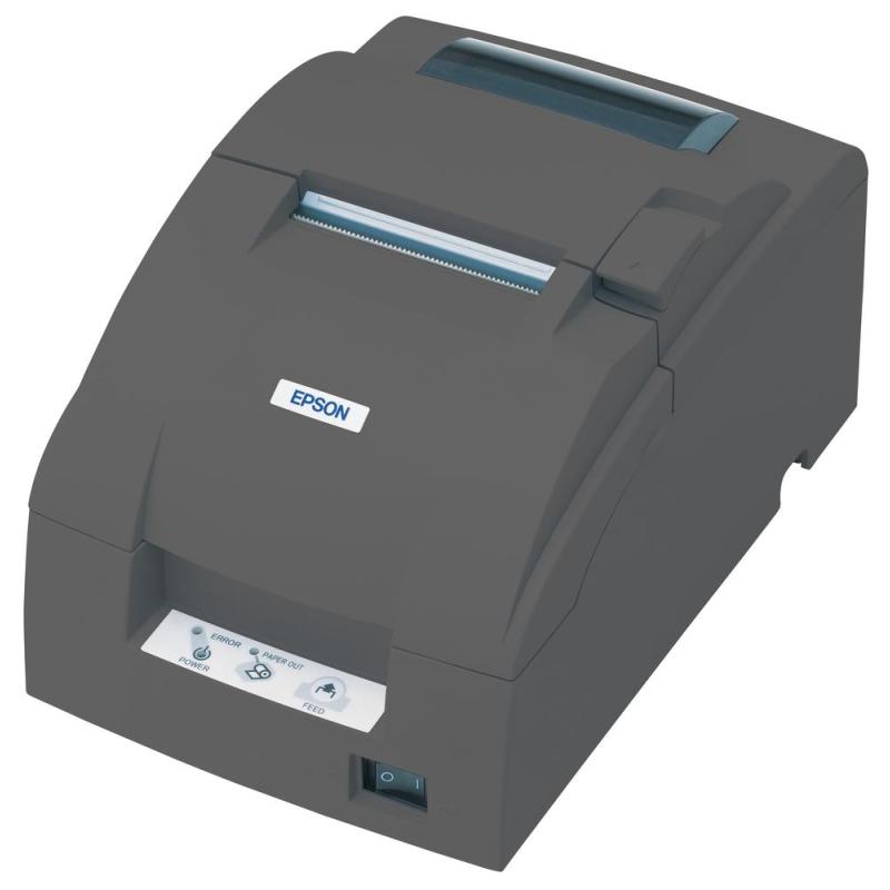 Impresora ticket epson tm - u220d usb negra