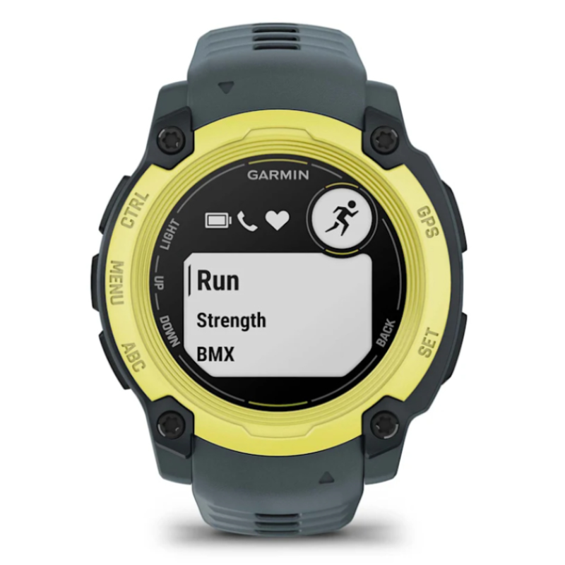 Smartwatch garmin instin e 40mm amarillo silicona gris